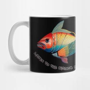 wisdom of the fish Mug